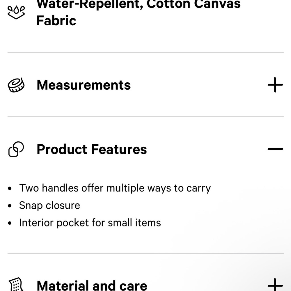 🆕 Lululemon Canvas Double Handle Tote Bag - Picture 14 of 15